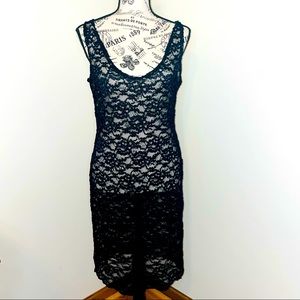 Vintage Gold Label VS Lace Slip Dress